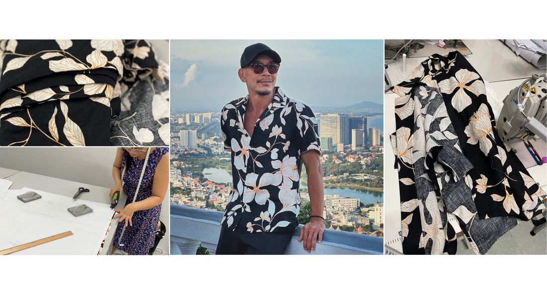 Sustainable Slow Fashion - making limited edition Hawaiian shirts