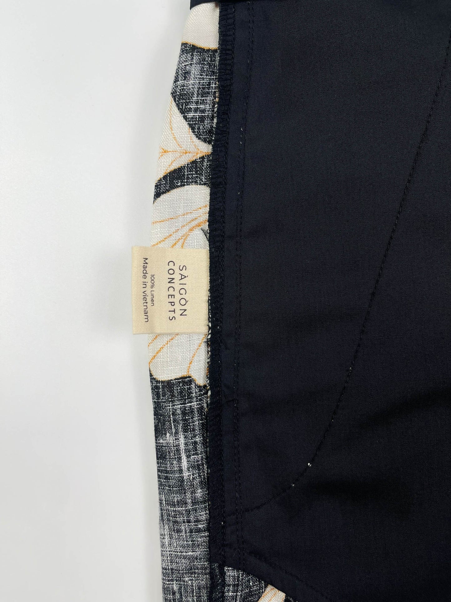 100% Linen Riviera Short - Orange Hibiscus