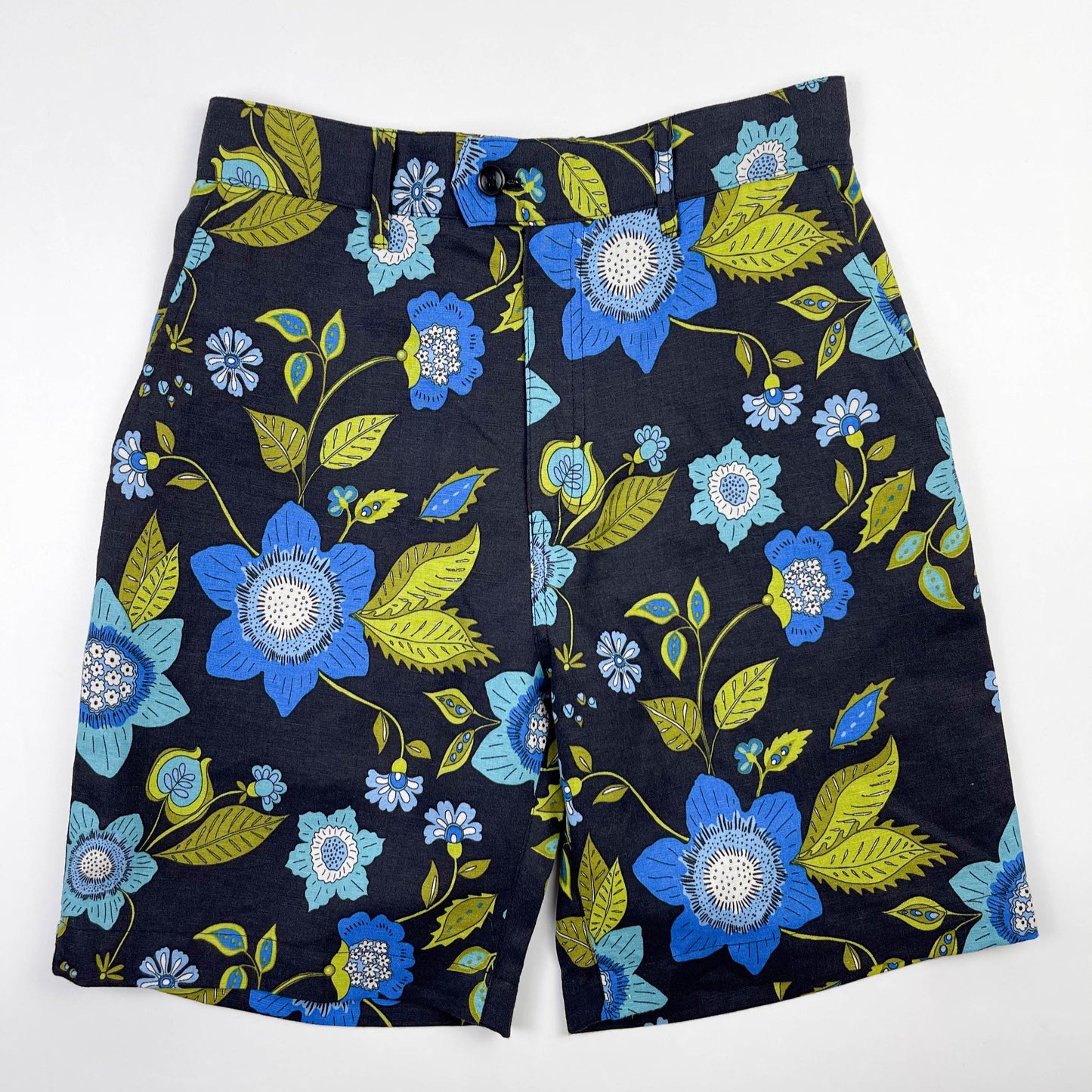 Linen/Cotton Riviera Short - Garden Of Eden