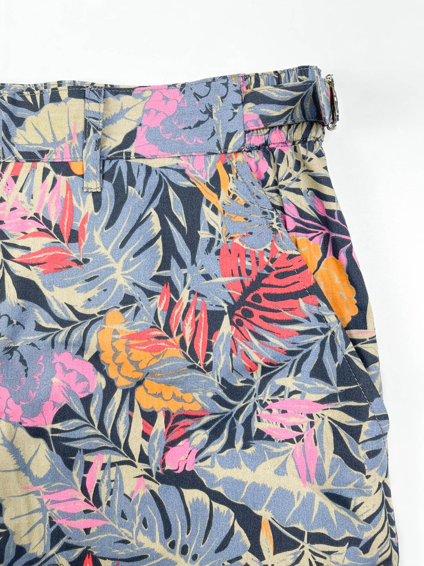 100% Cotton Cabana Short - Tropical Blaze