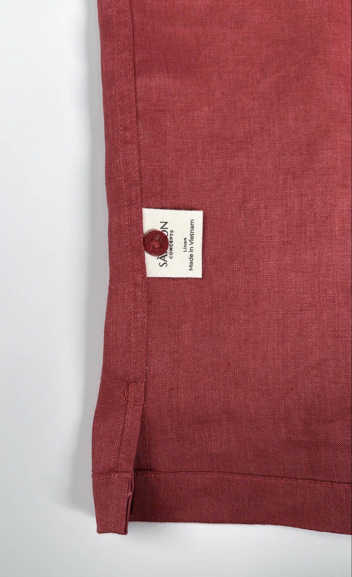 Rose - 100% Linen Hawaiian Shirt