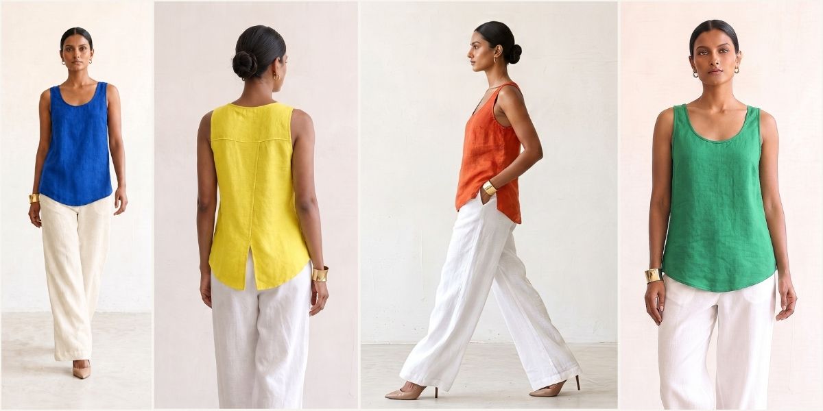Linen in the Heat: Why an Open Back Actually Changes Everything