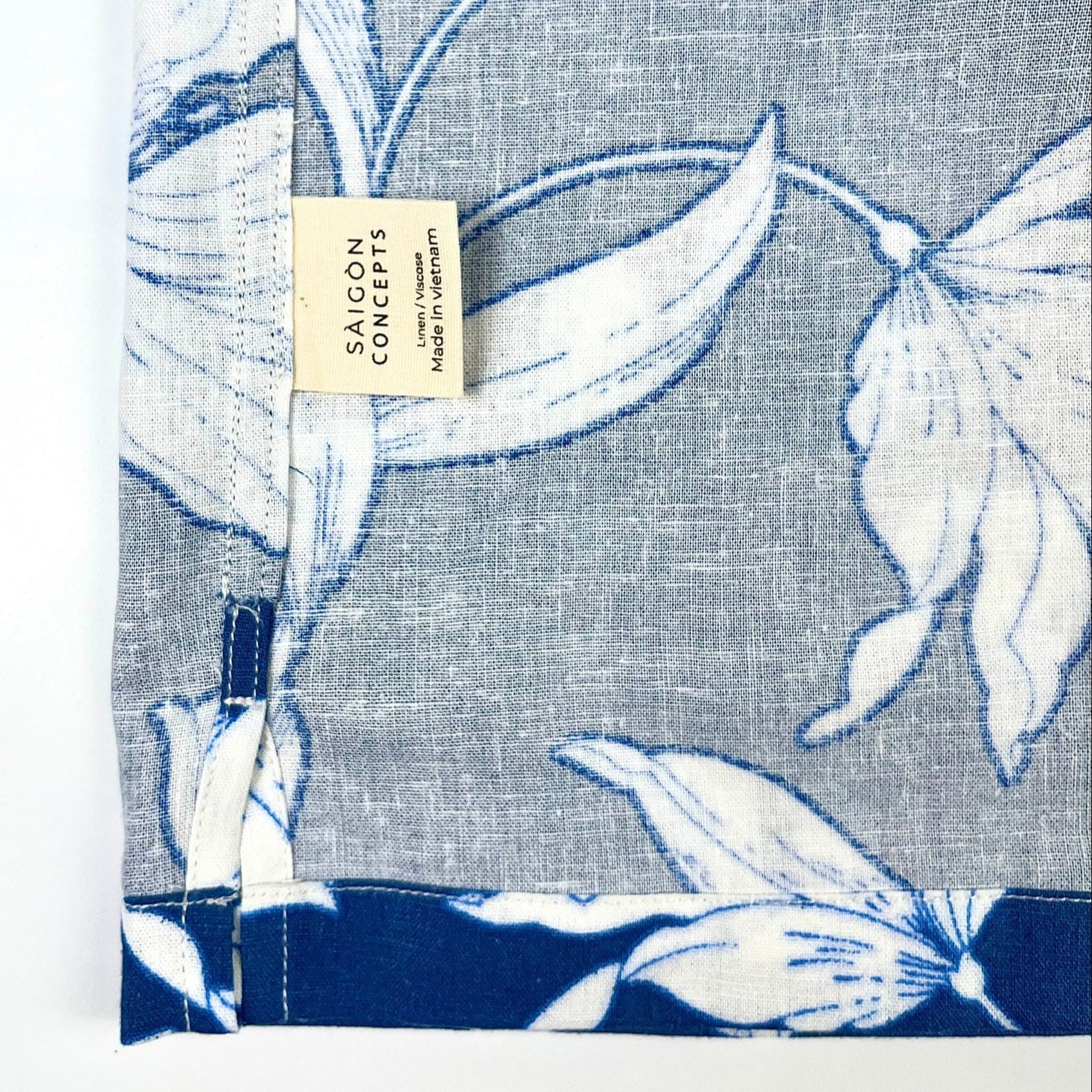 Azure Lily - Linen-Viscose Hawaiian Shirt