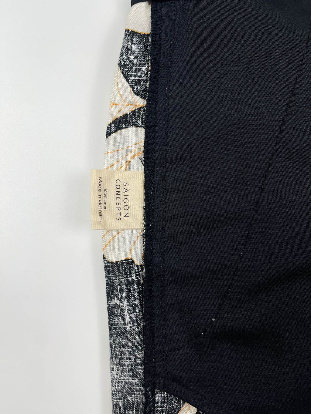 Orange Hibiscus - 100% Linen Riviera Shorts