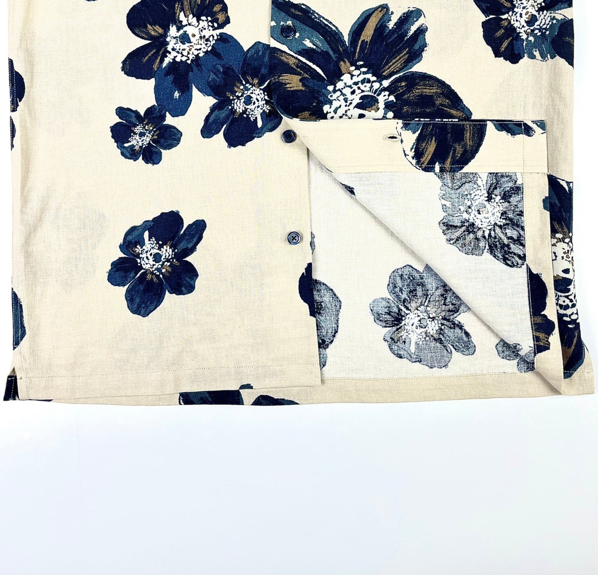 Anemone Dawn - Linen-Viscose Hawaiian Shirt