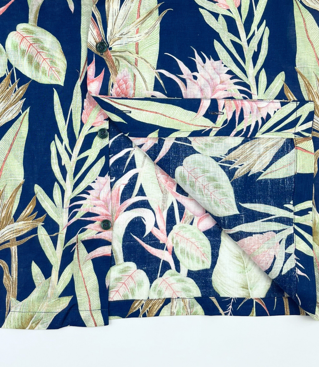 Tropic - 100% Linen Hawaiian Shirt