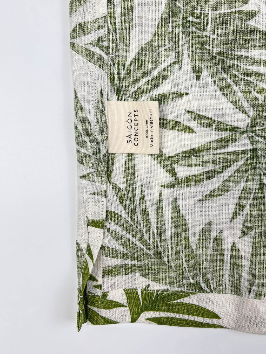 Palm Garden - 100% Linen Hawaiian Shirt