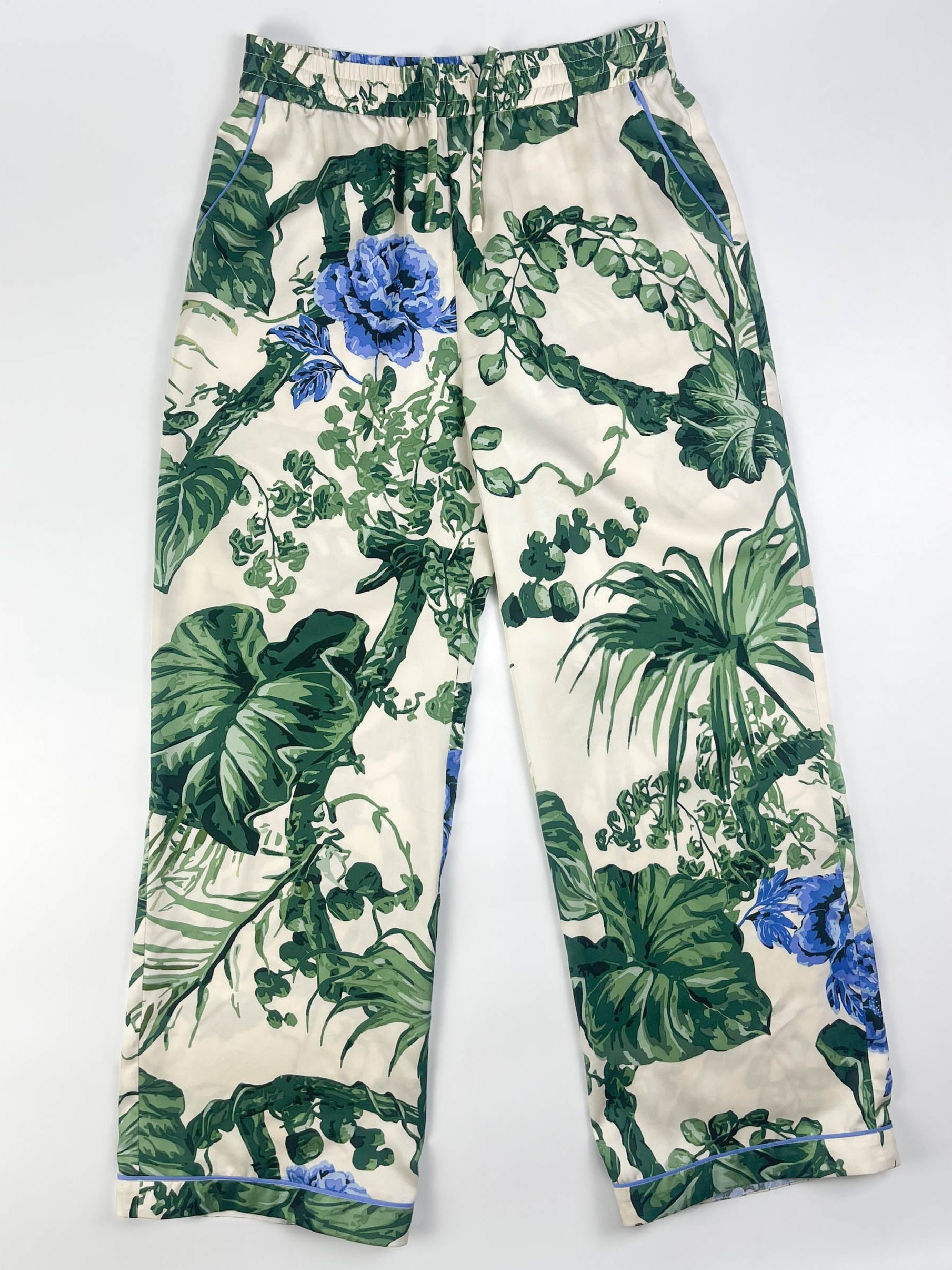 Lounge Pyjama Long Pants - 100% Tencel - Verdure Bloom
