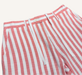 Pink Stripe - Linen-Cotton Riviera Shorts