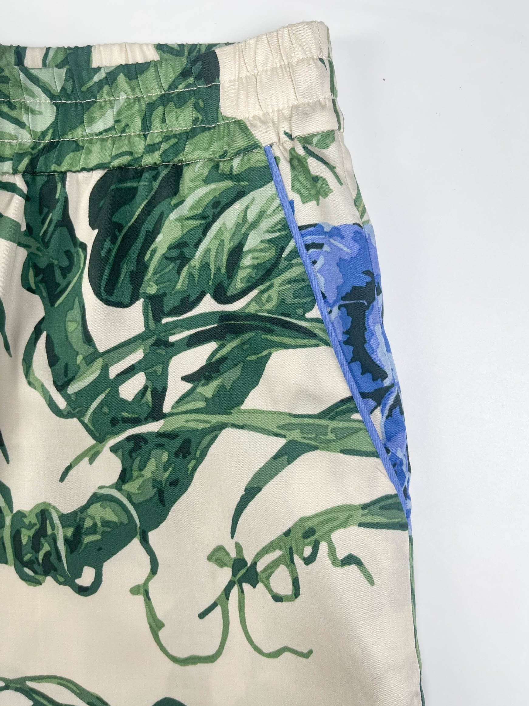Lounge Pyjama Short Pants - 100% Tencel - Verdure Bloom