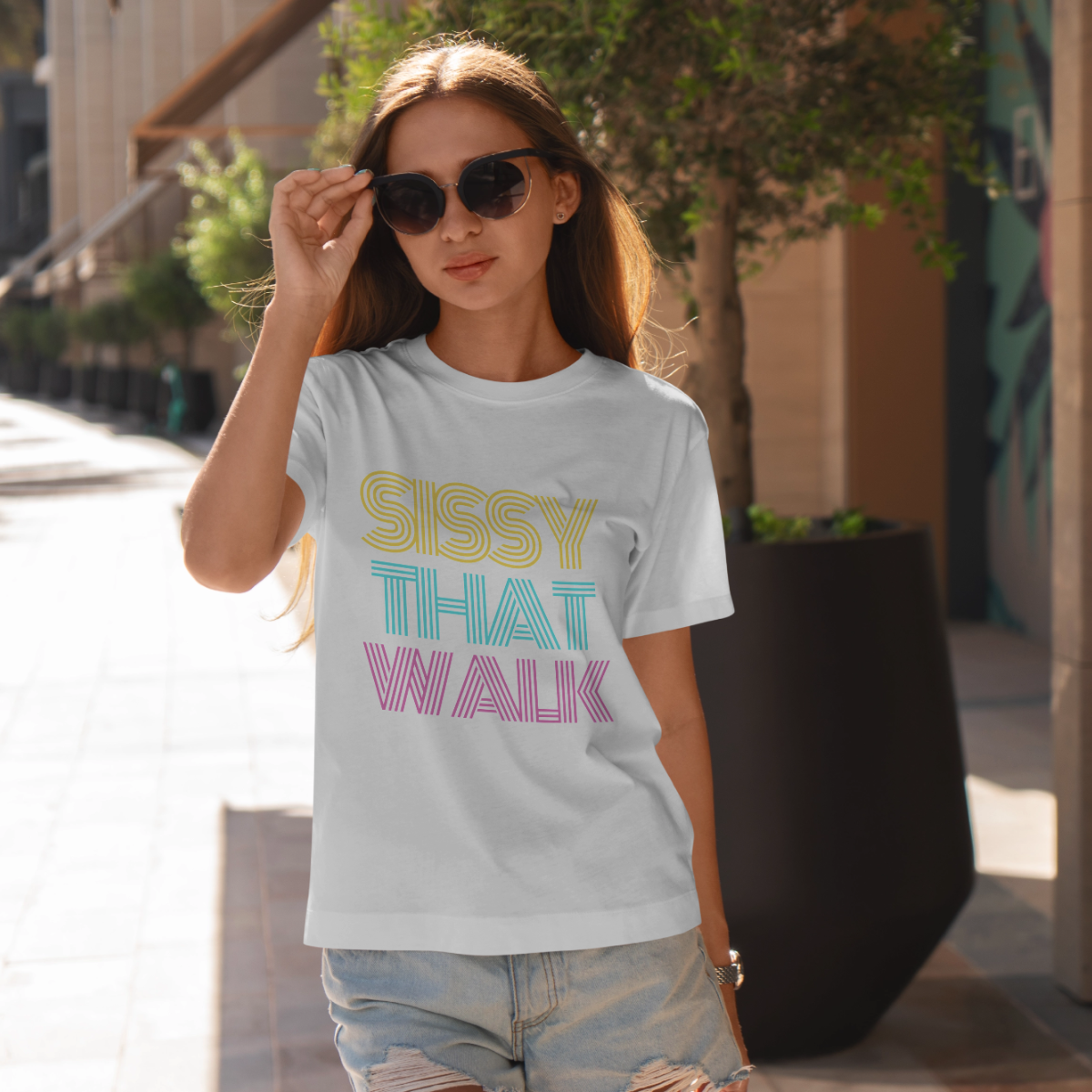 Sissy That Walk - Unisex 100% Cotton T-Shirt