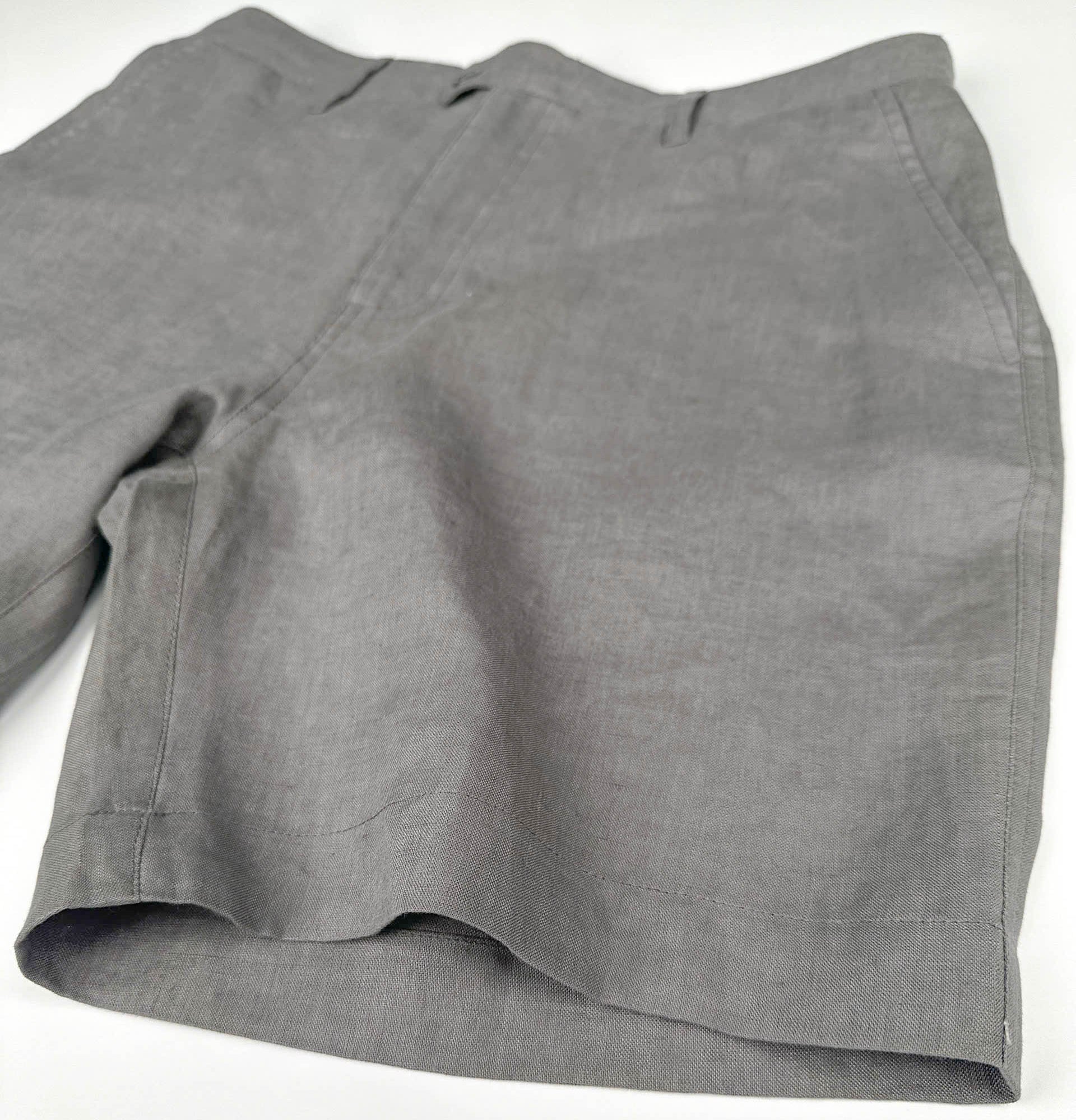 Choco - 100% Linen Riviera Shorts