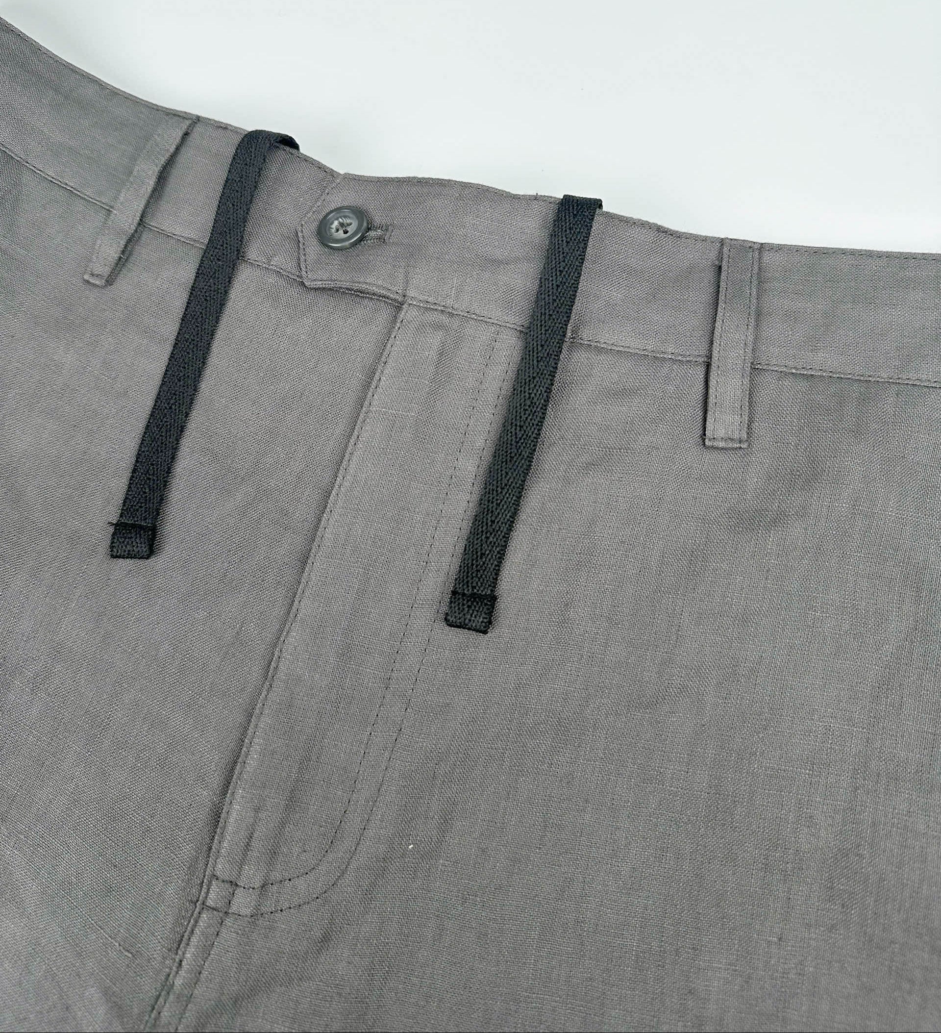 Choco - 100% Linen Riviera Shorts