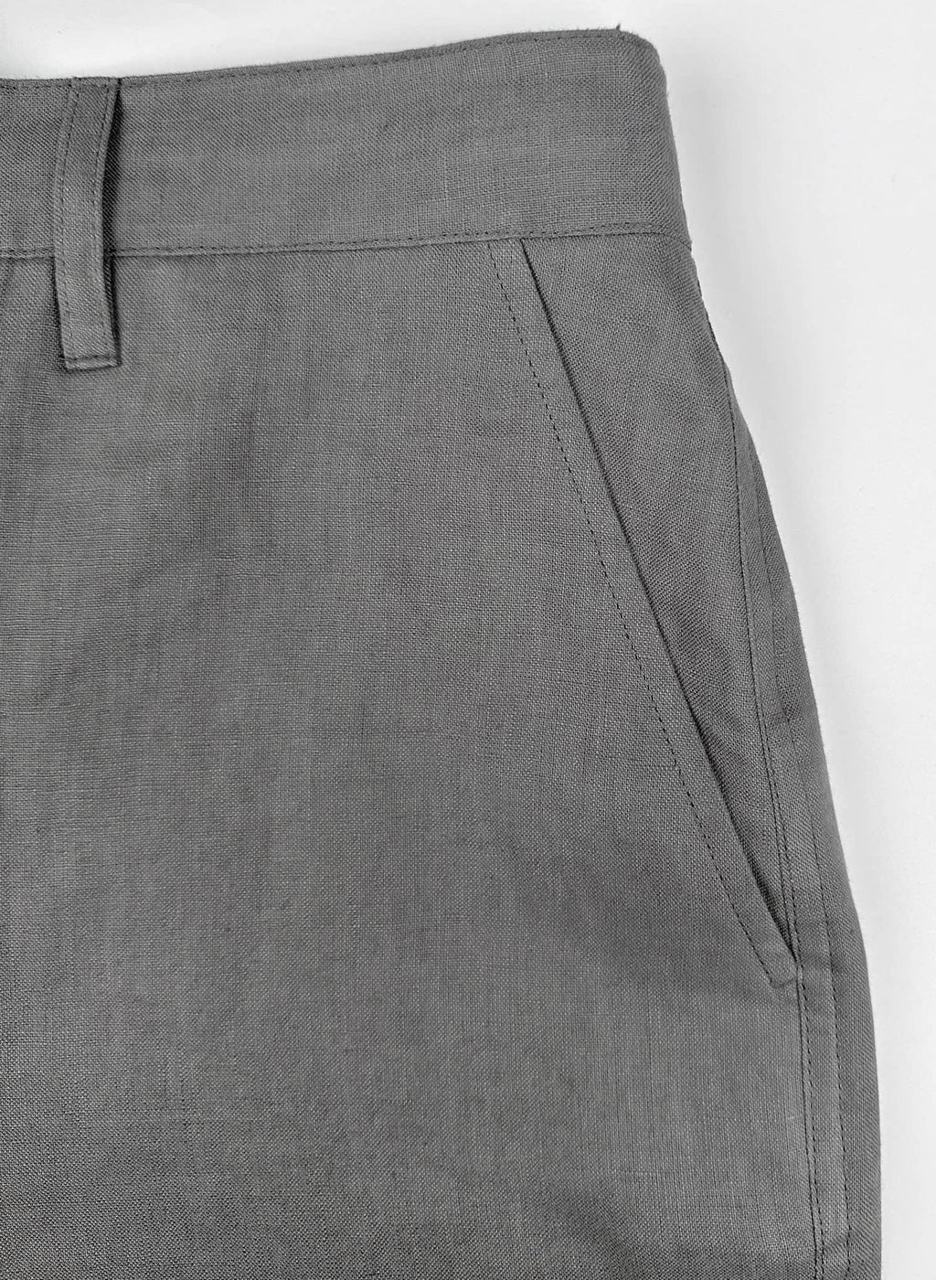 Choco - 100% Linen Riviera Shorts
