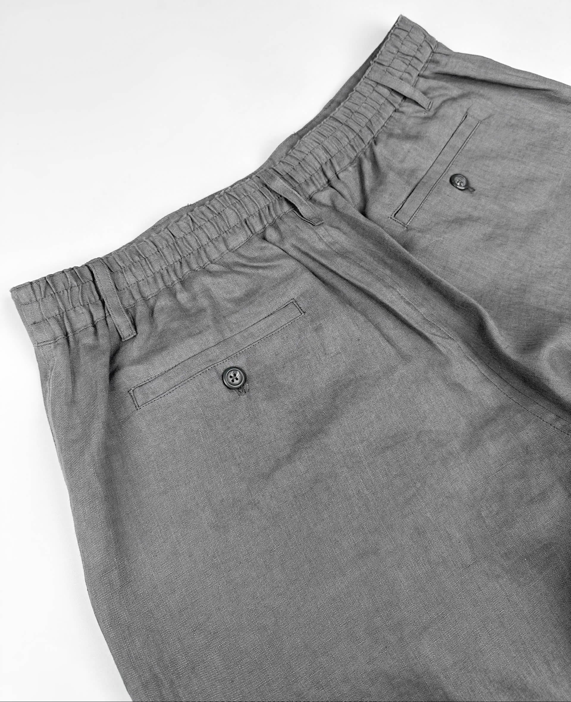 Choco - 100% Linen Riviera Shorts