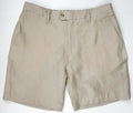 Latte - 100% Linen Riviera Shorts