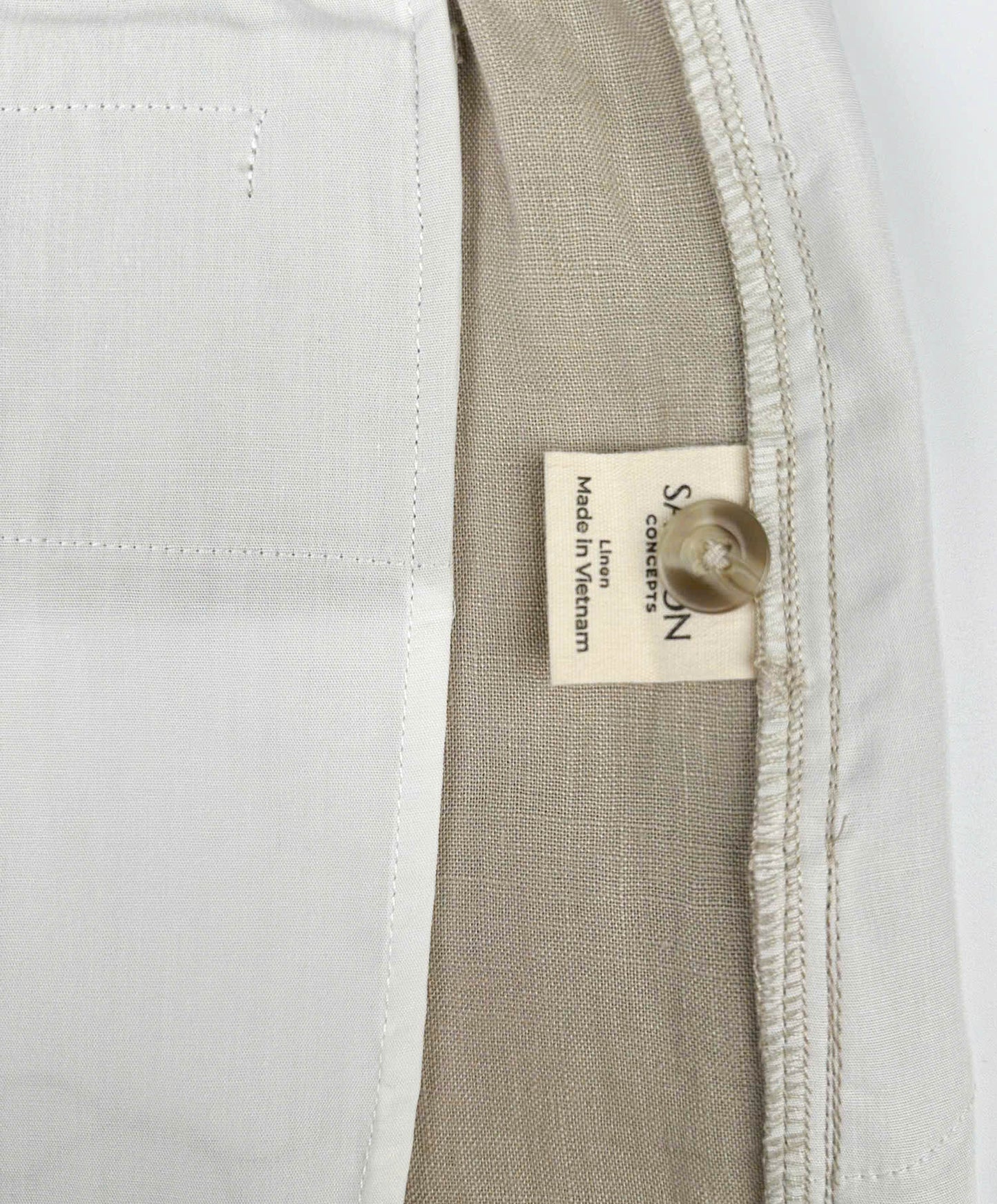 100% Linen Riviera Short - Latte