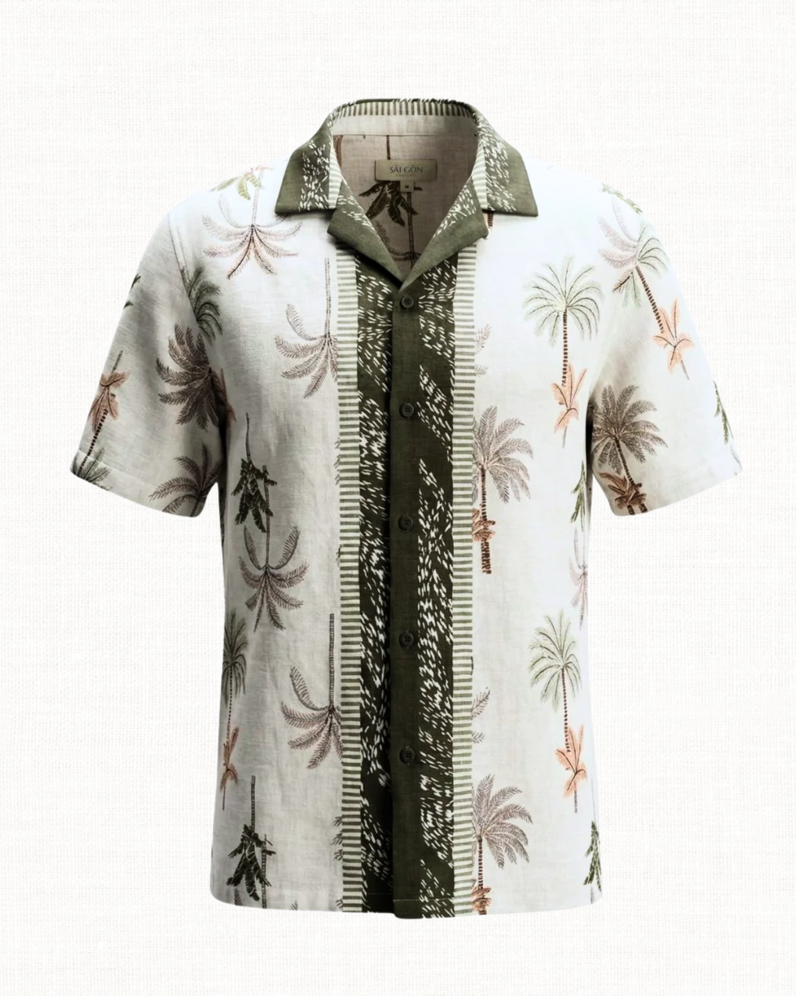 AlUla Dawn - 100% Linen Hawaii Shirt