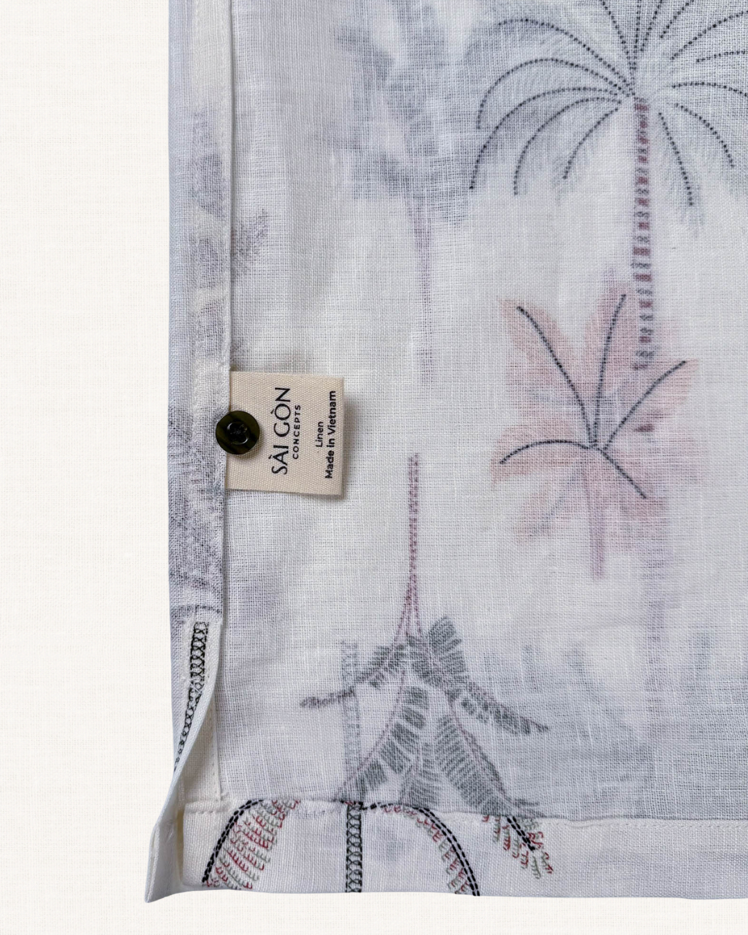 AlUla Dawn - 100% Linen Hawaii Shirt