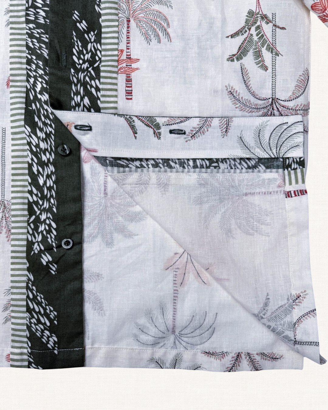 AlUla Dawn - 100% Linen Hawaii Shirt