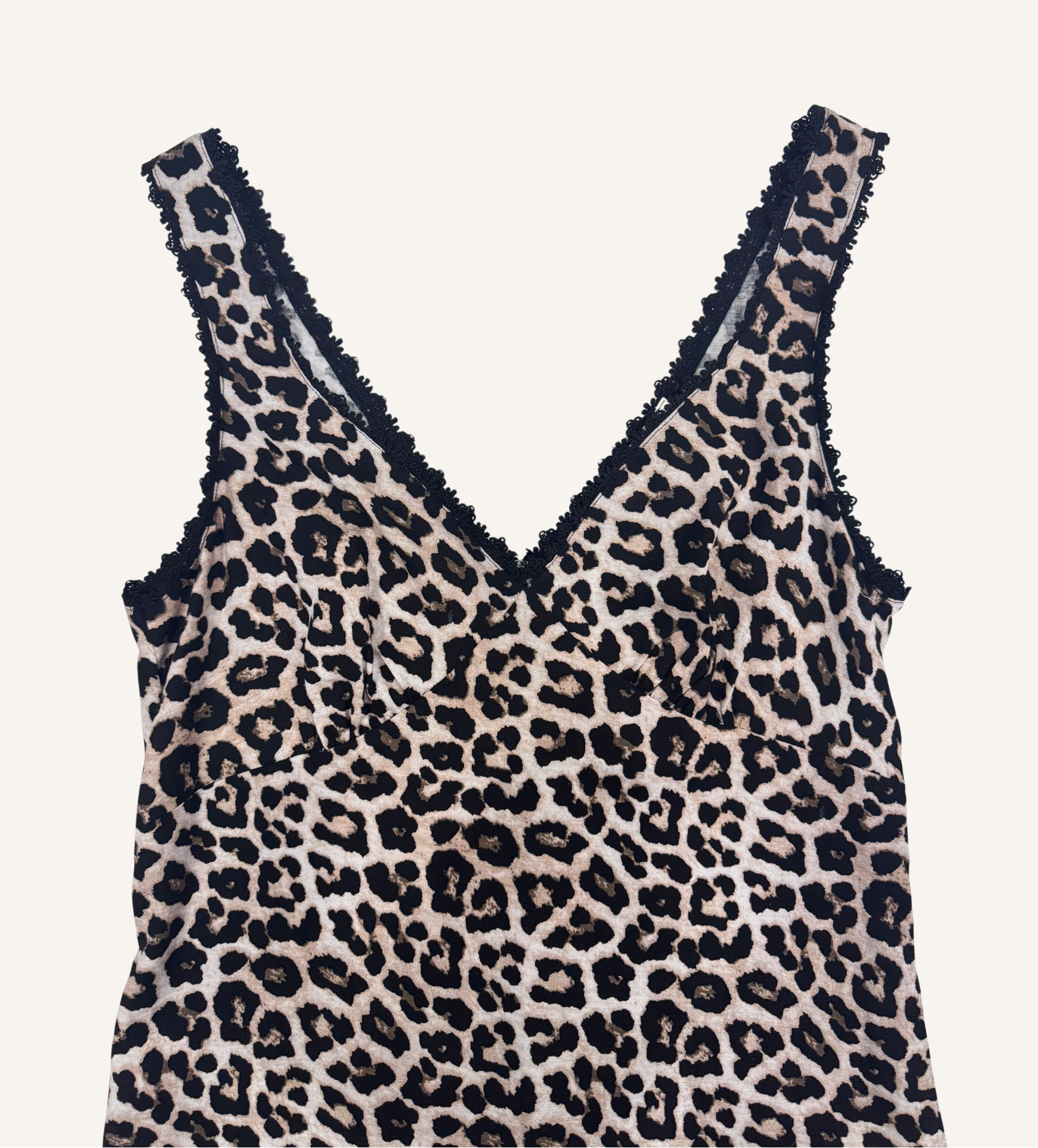 Urban Safari - Linen/Cotton - Knee Length VNeck Dress