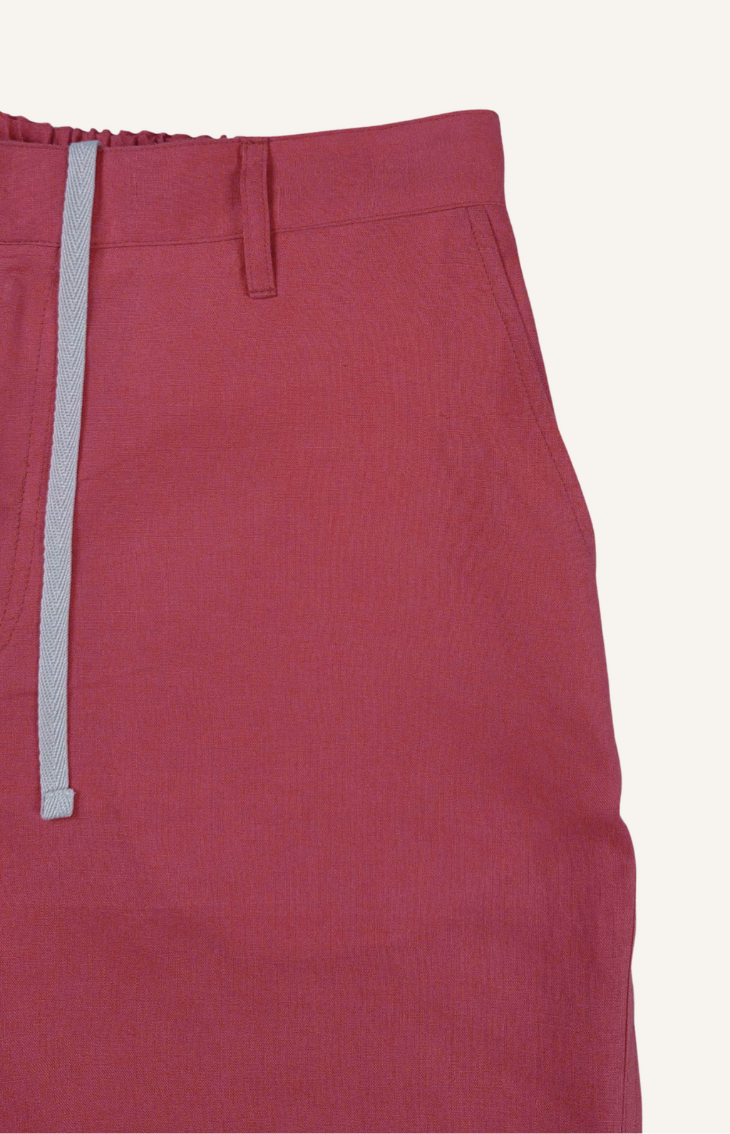 Pomelo Pink - 100% Linen Riviera Shorts