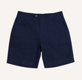 Navy - 100% Linen Riviera Shorts