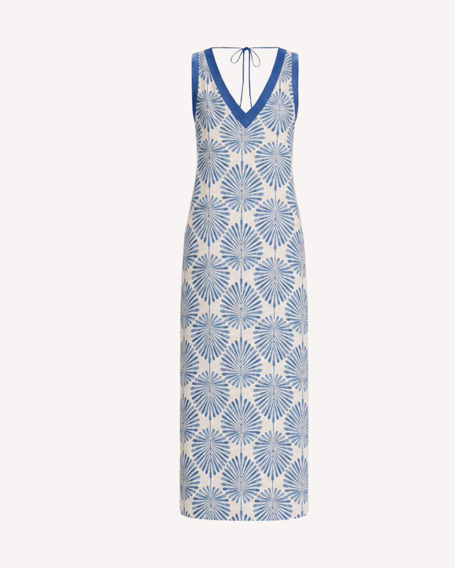 Vesper Maxi Contrast-Blue Reverie