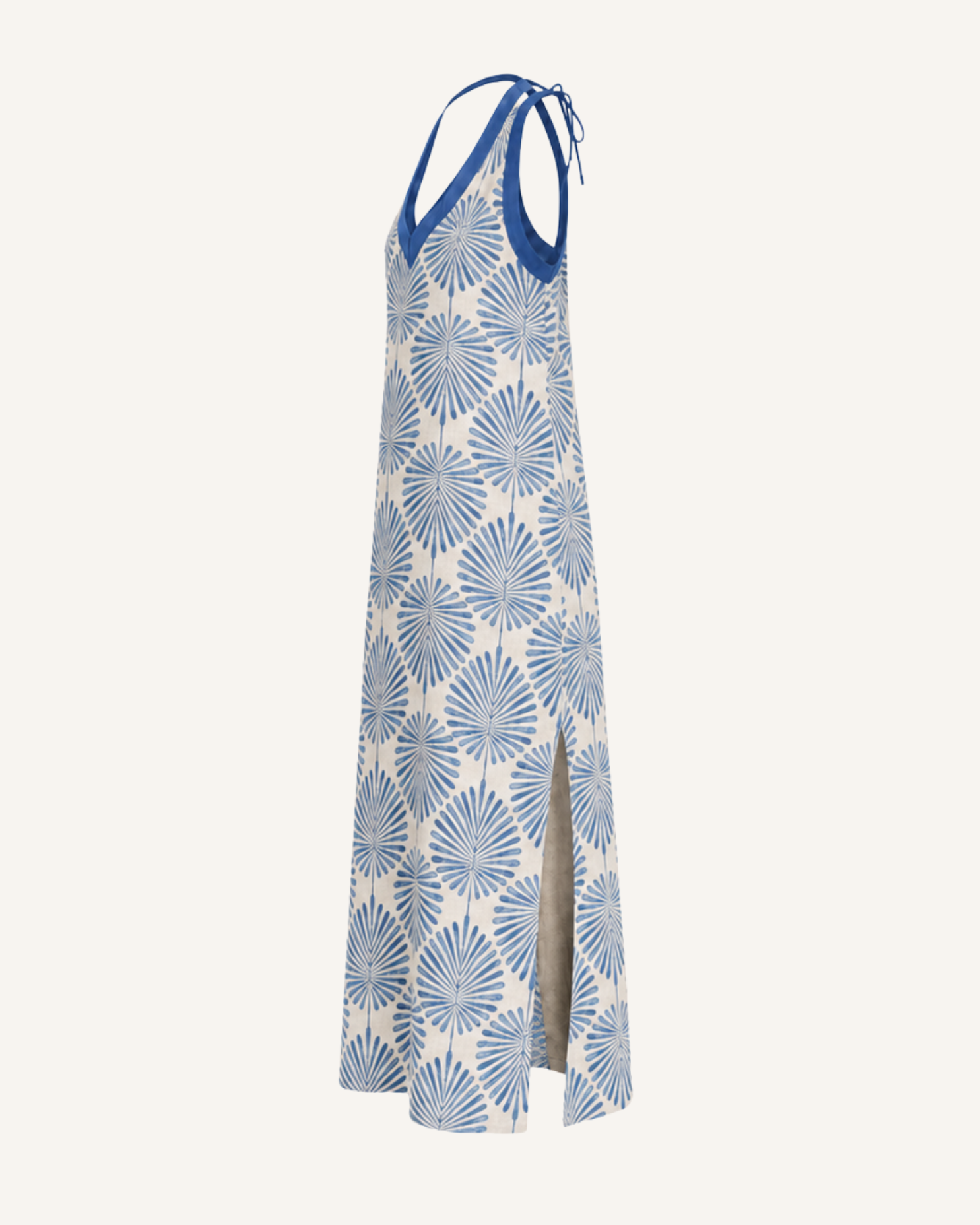 Vesper Maxi Contrast-Blue Reverie