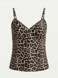 Urban Safari - Linen/Cotton - Strappy Vneck Cami Top