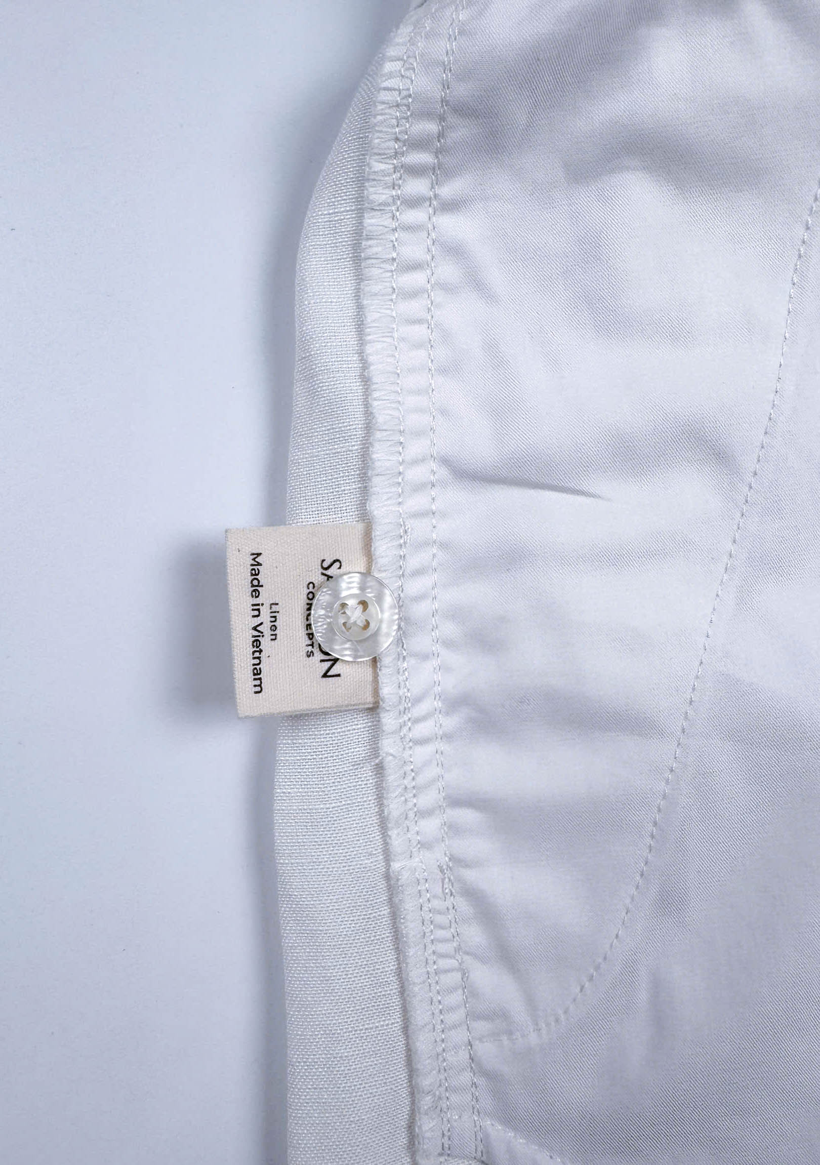 White - 100% Linen Riviera Shorts
