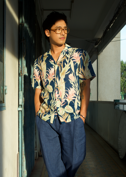 Tropic - Hawaii style linen shirt