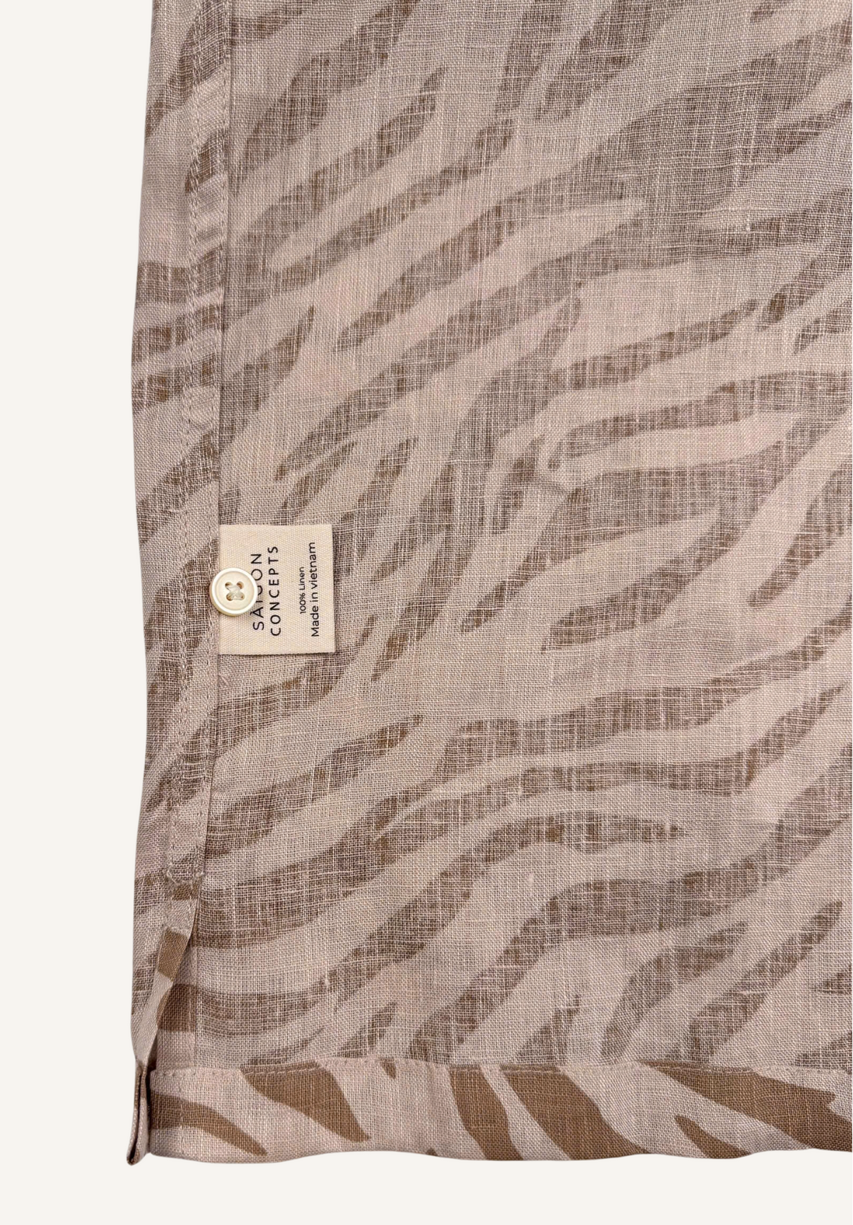 Dune Safari - Linen Hawaiian Shirt
