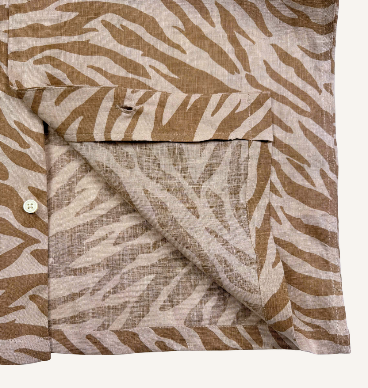 Dune Safari - Linen Hawaiian Shirt