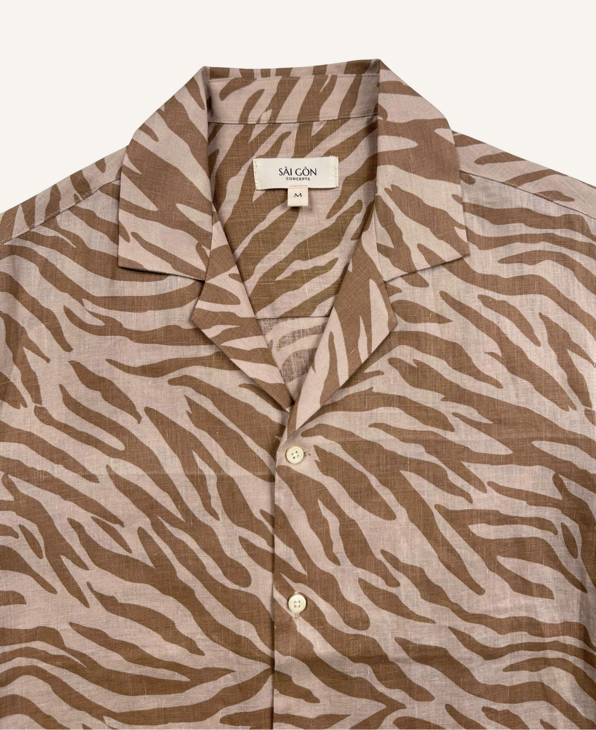 Dune Safari - Linen Hawaiian Shirt