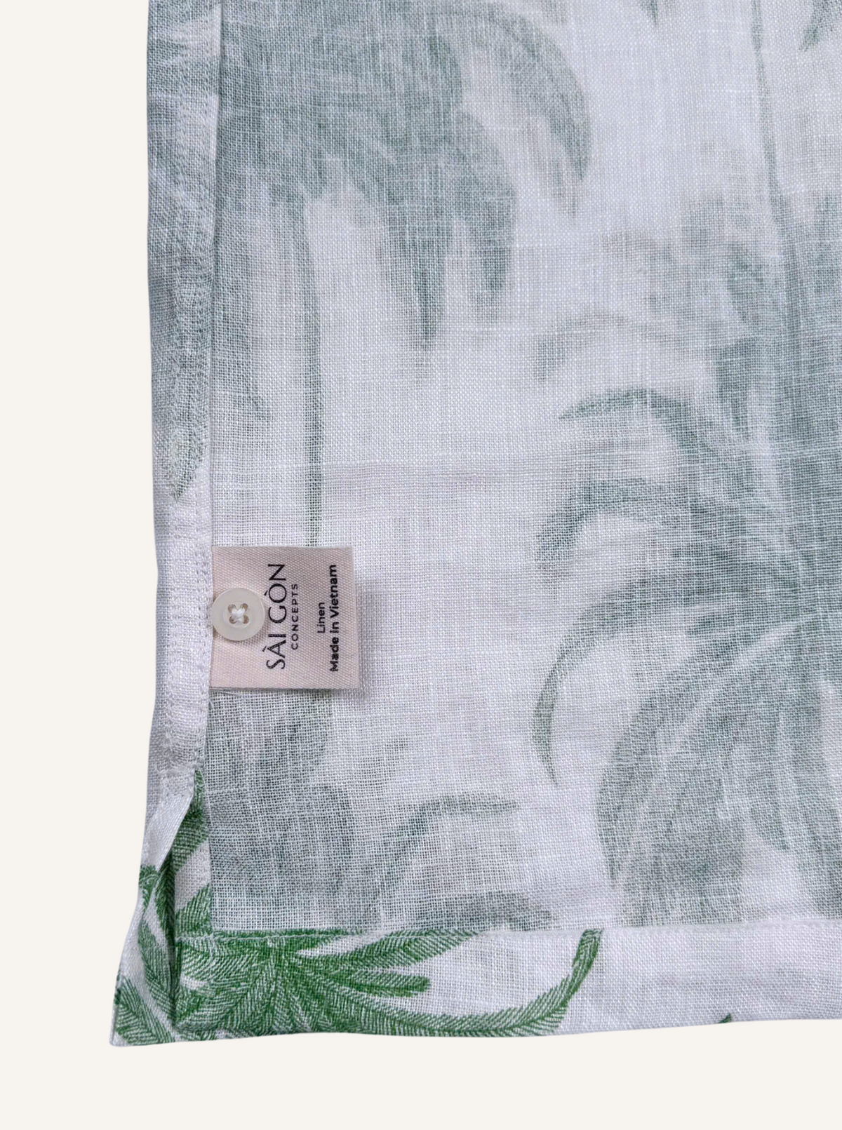 Havana Palms - Linen Hawaiian Shirt