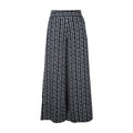 Pants - Chevron Safari Wide Leg | Linen-Cotton | Elastic Back Waist