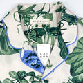 Lounge Pyjama Top Short Sleeve - 100% Tencel - Verdure Bloom
