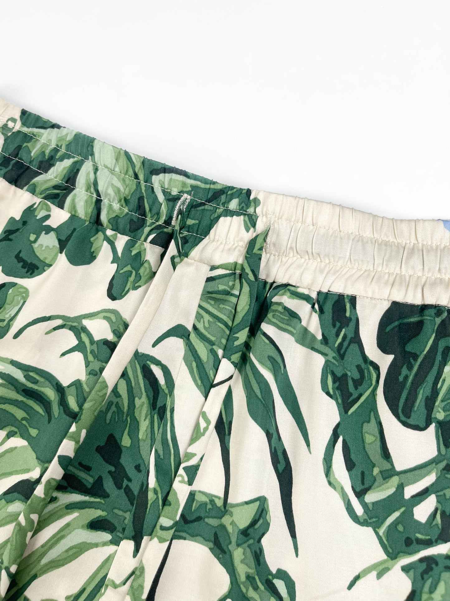 Lounge Pyjama Short Pants 100% Tencel - Verdure Bloom