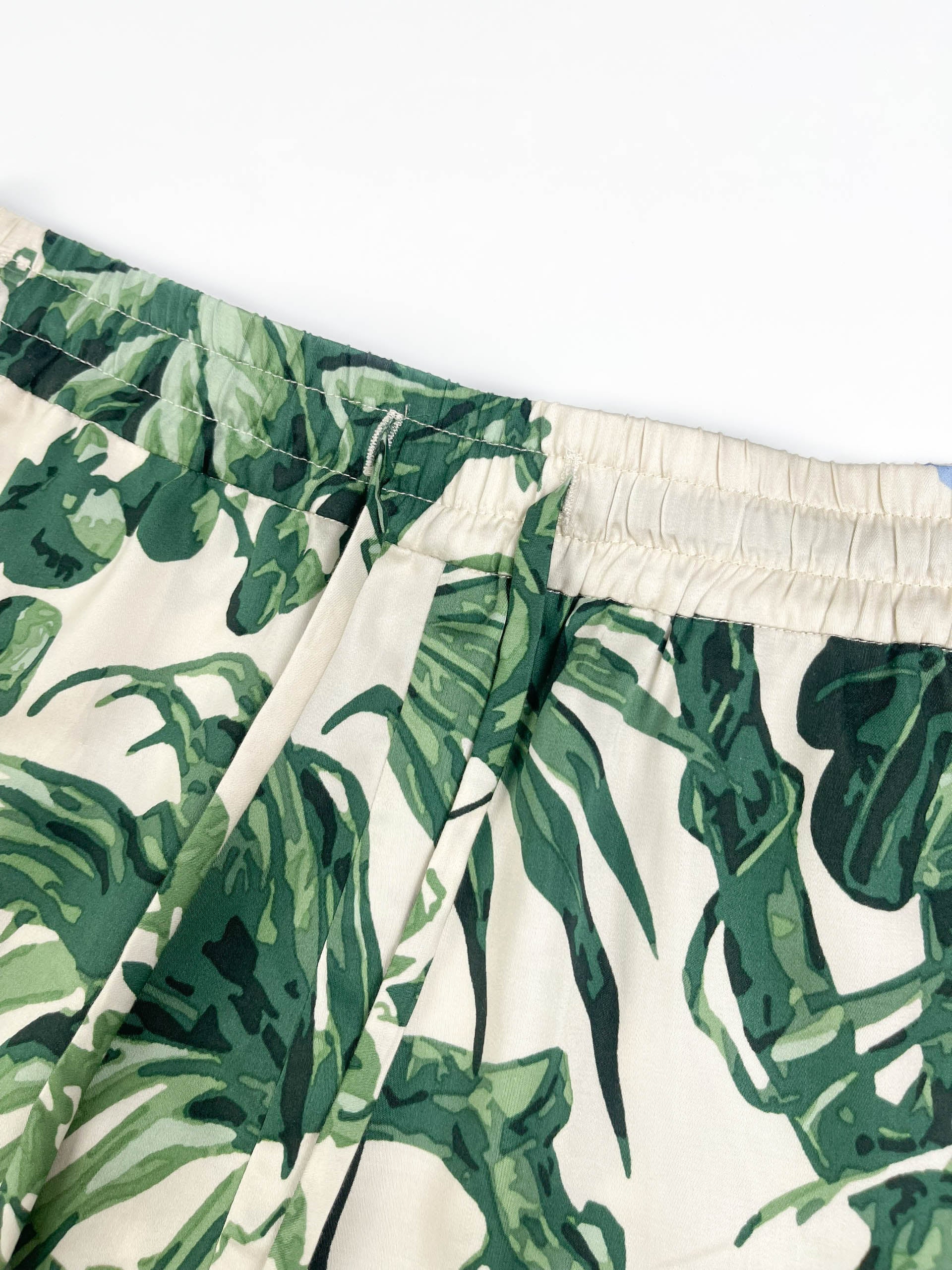 Lounge Pyjama Short Pants - 100% Tencel - Verdure Bloom
