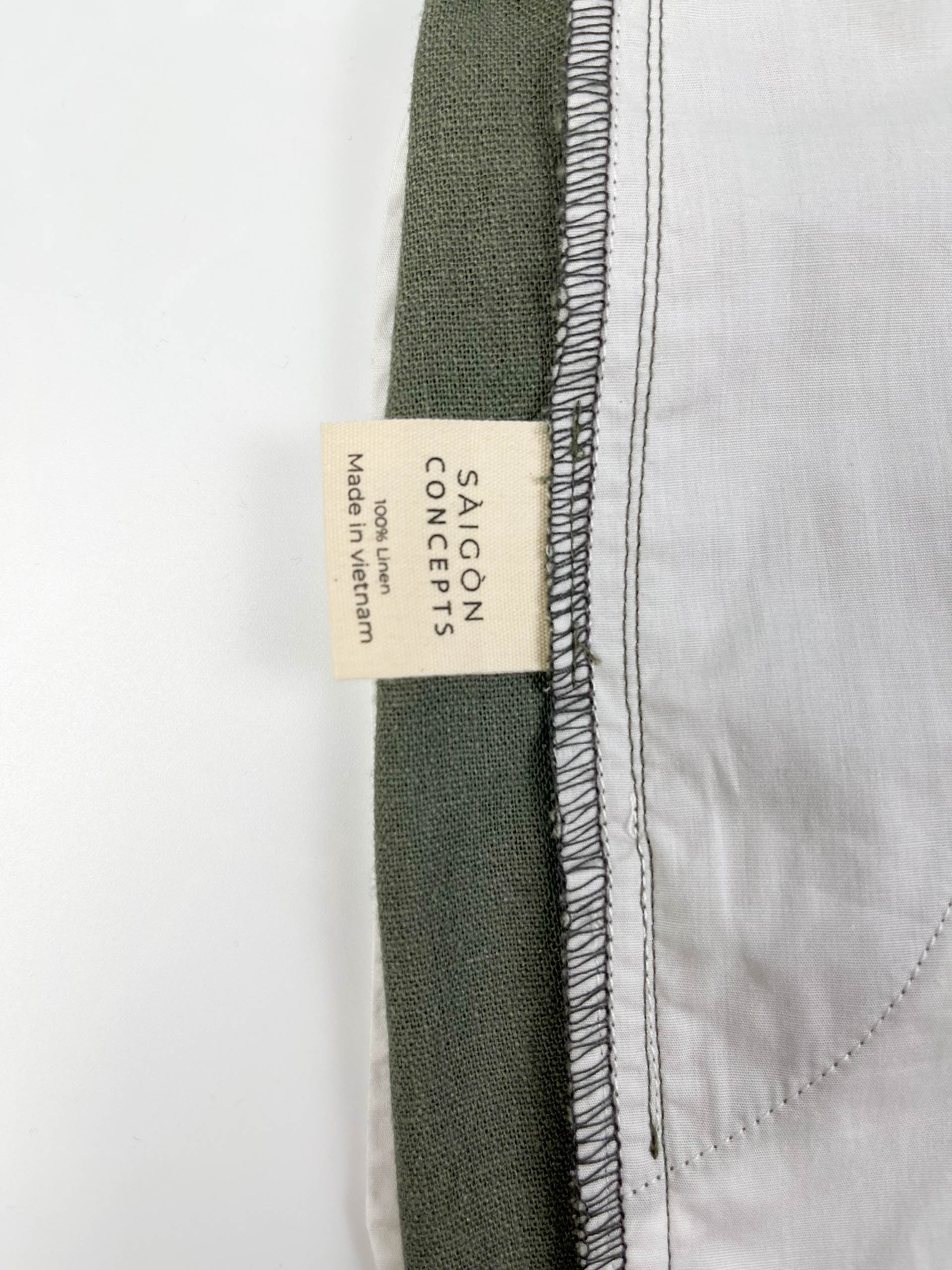 Army Green - Coastal Pants - Linen-Cotton