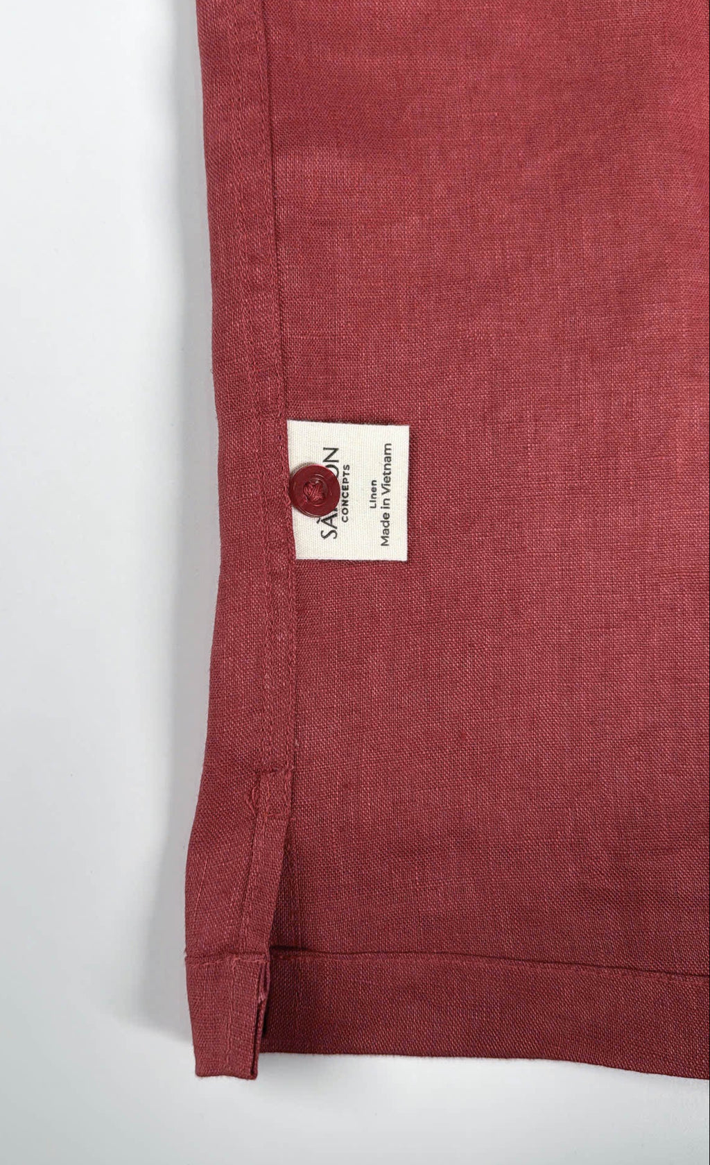 Rose - 100% Linen Hawaiian Shirt