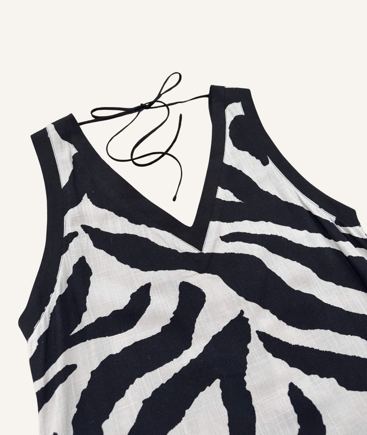Vesper Maxi Contrast-Zebra Muse